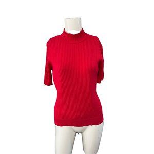 Talbots petites size: Small Color: Red
